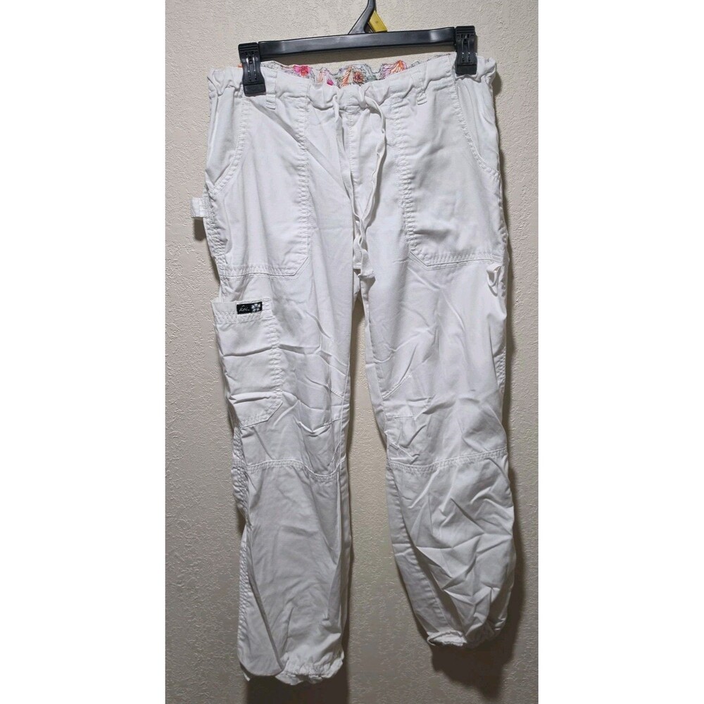 Koi Lindsey S Petite Womens Medical Scrub Pants White